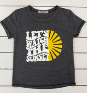 Let's Watch The Sunset Girl's Tee
